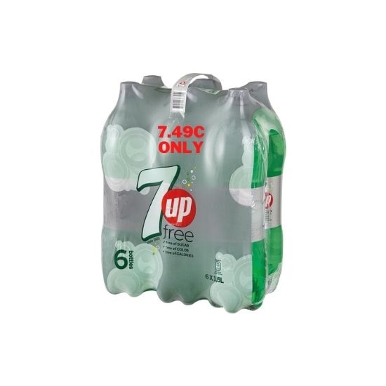 Picture of 7 UP FREE 6X1.5LTR 7.49C